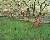 View of Arles with Tress in Blossom by Vincent van Gogh